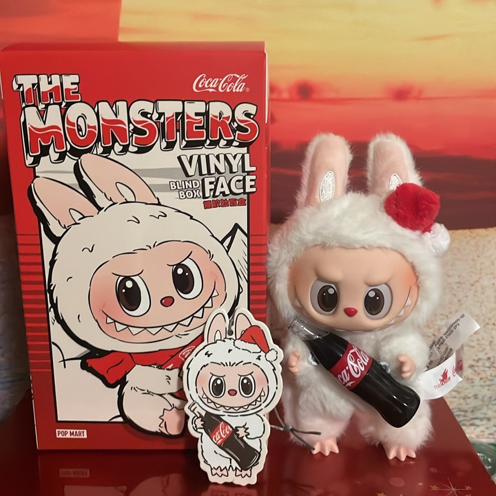 Labubu The Monster Vinyl Face Plush Coca Cola Blind Box “SURPRISE SHAKE”